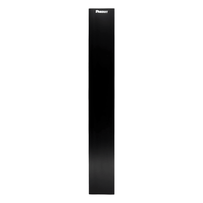 PANDUIT - Tapa Final de Fila / 45 UR / Aluminio / 80.6 in (6.7 ft) / Negro / RoHS