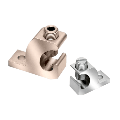 HUBBELL BURNDY - Terminal de Puesta a Tierra de Fijación / Cobre Estañado / Para Conductores de Cobre 14-1/0 AWG / UL Listed / CSA Certified