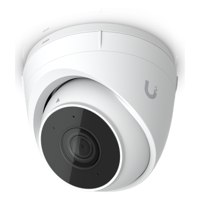 UBIQUITI - Cámara IP Turret / 2K 4 MP / 30 fps / Ángulo 102.4° / IR 30 m (98.4 ft) / PoE+ / IP66 / AI