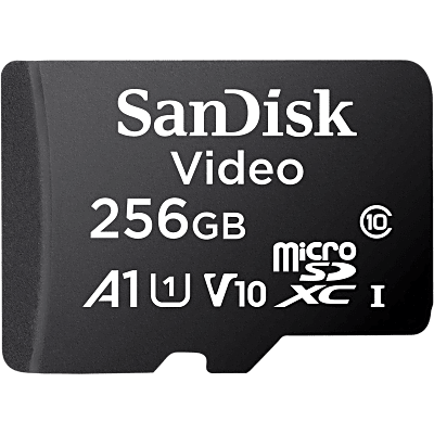 SANDISK - Memoria microSD SanDisk 256GB / Alta Resistencia / Videovigilancia / Clase 10