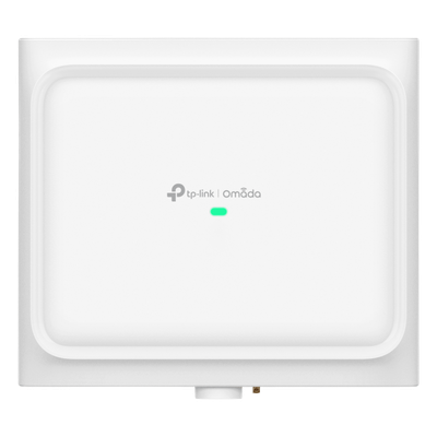 TP-LINK - Punto de Acceso Wi-Fi 7 / Tri-Banda 11 Gbps / Omnidireccional / IP68 / 2.5G PoE+ / Cobertura 300 m² (3,200 ft²) / 6 GHz AFC / -40°C a +70°C