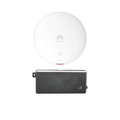 HUAWEI - Kit Demo de Punto de Acceso eKit Wi-Fi 6 / 1.775 Gbps / Doble banda / Smart Antenna / Seguridad WPA3 / Sin licenciamiento / Con Inyector PoE