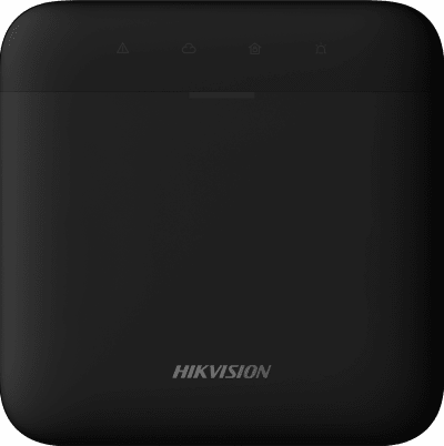 HIKVISION - (AX PRO) Panel de Alarma Inalámbrico de Hikvision / Color Negro / Soporta 48 Zonas / Wi-Fi y Ethernet / Incluye Batería de respaldo / Compatible con los Accesorios AX PRO