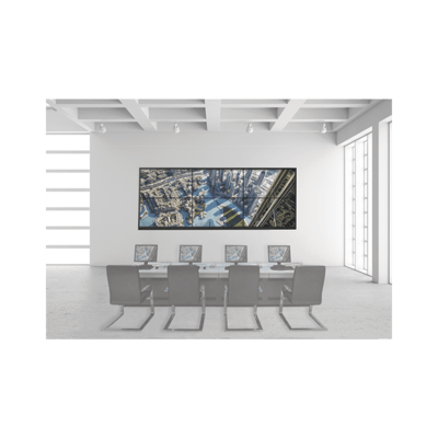 HIKVISION - Kit Videowall 3X2 / Incluye 6 Pantallas de 55" / Decoder / Base de Piso / Accesorios de Instalación