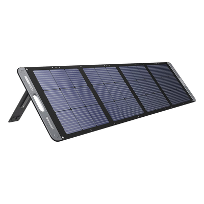 UGREEN - Panel Solar Plegable / 200W / Eficiencia 23% / IP67 / Conector XT60 / Soporte Ajustable Integrado