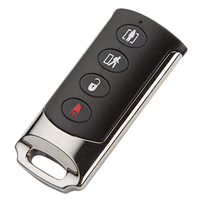 SFIRE - Control Remoto Inalámbrico / 4 Botones Programables / Uso Rudo / 433.92 MHz / Batería 5 Años / Compatible DSC Power Series