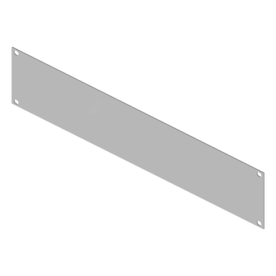 LINKEDPRO - Panel Ciego para Rack 19 in / 2U / Acero Calibre 14 / 483 mm x 88 mm (19.02 in x 3.46 in) / Pintura Electrostática Blanca / Componente Pasivo