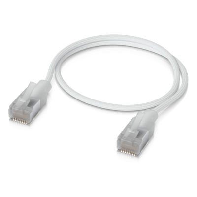UBIQUITI - Patchcord Cat6A / 10G / PoE+++ / Etherlighting / 0.3 m (1 ft) / RJ45 Blindado