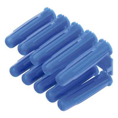 THORSMAN - Taquete de Fijación / Doble Expansión 4 Direcciones / 3/8" para Tornillo 12 mm x 2" / 100 Piezas / Resistencia 100 kg / Concreto y Superficies Sólidas