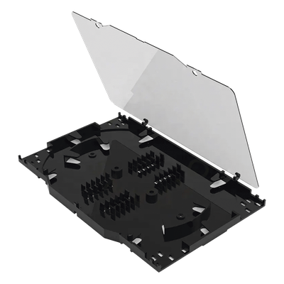 LINKEDPRO - Charola de Empalme para Fibra Óptica / 24 Empalmes Fusión o Mecánicos / Compatible con Distribuidor LPODF8024