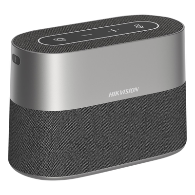 HIKVISION - Micrófono y Bocina para Videoconferencia / 8 Micrófonos Omnidireccional 360° / Bluetooth 5 m (16.4 ft) / Cancelación de Eco y DNR / USB-C Plug-and-Play / Compatible con Zoom, Webex, Skype