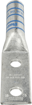 PANDUIT - Zapata de compresión LCC400-12-6 para cal. 400 Kcmil, Doble barreno para tornillo prisionero de 1/2, Espaciado de orificios 44.5mm, 1 Pz