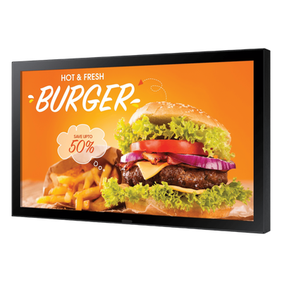 SAMSUNG ELECTRONICS - Pantalla LED Profesional para Exterior / 24" Full HD / Brillo 1500 nits / IP66 / Operación 24/7 / HDMI y LAN / VESA 1200x400 mm