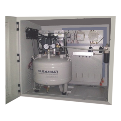 ACCESSPRO - Sistema de Control Neumático / 4 Bolardos Simultáneos / 110 VCA / Fail-Safe / Gabinete 820x770x560 mm