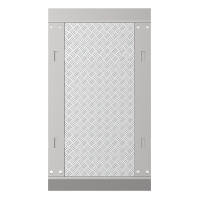 HIKVISION - Base para Torniquete Swing / 1 Carril / 90 cm (2.95 ft) / Instalación sin Anclaje al Piso