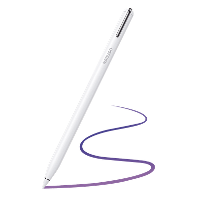 UGREEN - Lápiz Stylus Inteligente / Punta 1.6 mm / Bluetooth / Rechazo de Palma / Detección de Inclinación 5 Ángulos / Carga USB-C / Adsorción Magnética