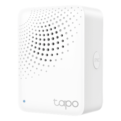 TP-LINK - Hub IoT Inteligente / 3 en 1 Hub-Timbre-Alarma / 64 Dispositivos / 2.4 GHz Wi-Fi + 868 MHz / 19 Tonos 90 dB / Material V-0 UL94