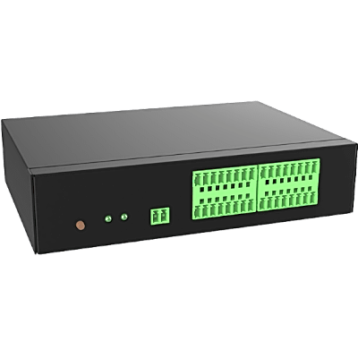 HIKVISION - / 16 Entradas Digitales / 16 Salidas Digitales / RS485 / Ethernet 10/100 / Relay Estado Sólido / Protección Anti-interferencia