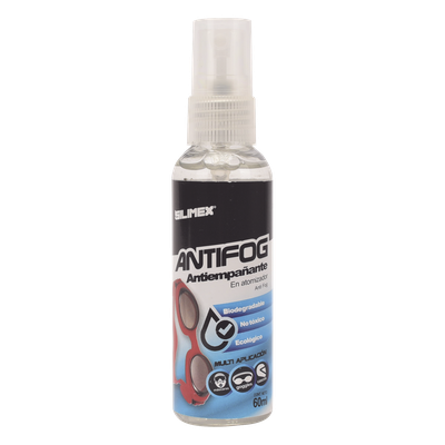 SILIMEX - Líquido Antiempañante / 60 ml / Secado Rápido / Múltiples Superficies Ópticas / Aplicación con Dosificador