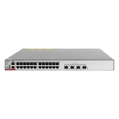 RUIJIE - Switch L3 PoE+ / 24 Puertos Gigabit / 4 SFP+ 10G / 128 Gbps / 96 Mpps / 750W PoE / 1.45 x 1.38 x 0.14 ft