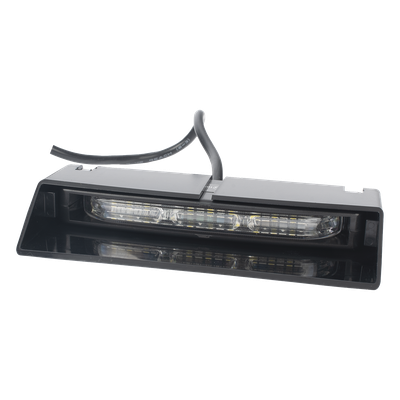 ECCO - Luz LED de Advertencia / Perfil Bajo / Dual Color / 36 Patrones / 12-24 V / Enchufe para Automóvil