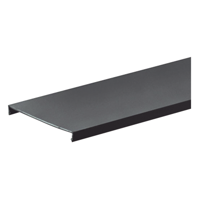 PANDUIT - Tapa para Canaleta Ranurada / 3 in Ancho / 1828.8 mm Largo / 6 ft Largo / UL94 V-0 / PVC Sin Plomo / Negro