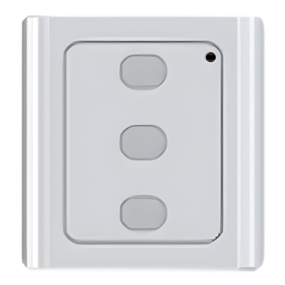 ACCESSPRO - Control Remoto Inalámbrico RF de Pared / 433 MHz / 3V / Alcance 30 m (100 ft) / Código Rodante