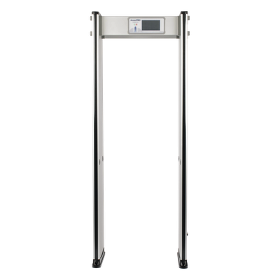 ACCESSPRO - Arco Detector de Metales / 18 Zonas Independientes / 50+ Inspecciones por Minuto / Sensor Infrarrojo Anti-Falsas / 8 Programas Precargados / Interiores