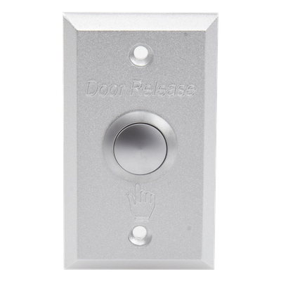 ACCESSPRO - Botón de Petición de Salida / Aluminio / ≤24 VDC / 500,000 Ciclos / NC/NO/COM / 86 x 50 x 20 mm
