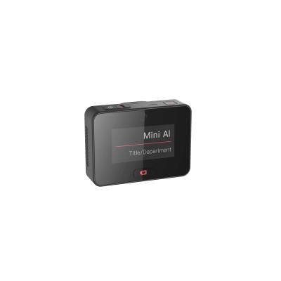 HIKVISION - Cámara Placa de Identificación Inteligente DS-MCC21D / Pantalla E-ink 2.13" / Resolución 1600x1200 / Batería 2500 mAh 15 Horas / Wi-Fi y 4G Opcional / Grabación Audio y Video / Aplicación Móvil Hik-Con