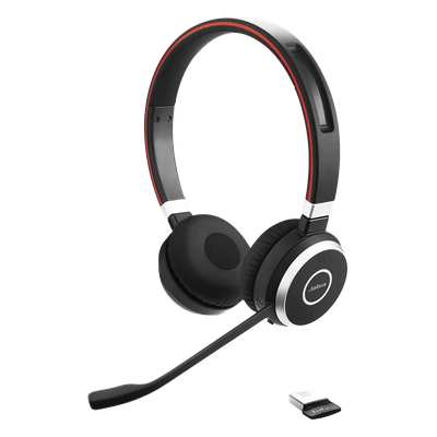 JABRA - Evolve 65 SE Stereo, auricular profesional con gran calidad para llamadas y música (6599-833-309).