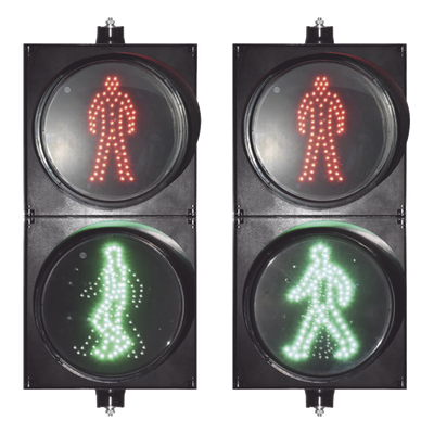 ACCESSPRO - Semáforo Peatonal LED / Diámetro 20 cm / Iluminación RGB / IP65 / 5000 cd/m² / 85-265 VAC