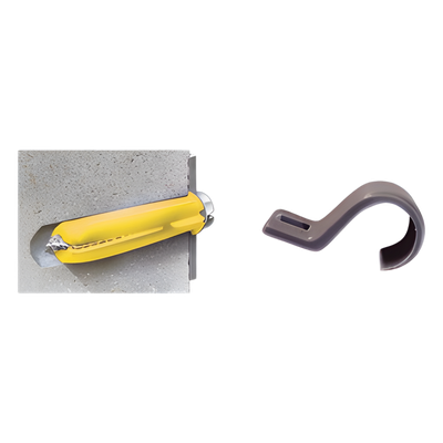THORSMAN - Kit de Fijación / 20 Grapas + 20 Taquetes + 20 Tornillos / Polietileno Flexible / -10°C a +120°C / Interior y Exterior
