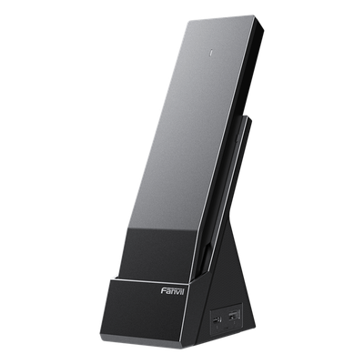 FANVIL - Teléfono IP Inalámbrico / Wi-Fi 6 Doble Banda / 6 Teclas DSS Programables / Material Antibacterial ISO 22196 / Batería 1900 mAh / Audio HD