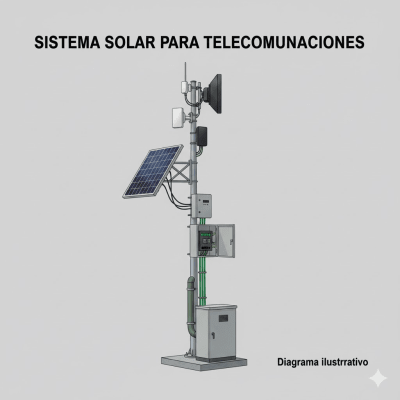 EPCOM POWERLINE - Kit Solar de 28 W con PoE Pasivo 24 Vcc para 2 Radios de Ubiquiti airMAX, Cambium ePMP