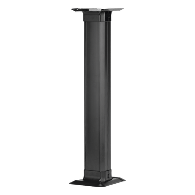 PANDUIT - Accesorio de Conexión a Mesa / Canaleta de Piso 4 Vías / PVC Rígido / Carga 907 kg / Área 45.11 in² / ADA / Negro