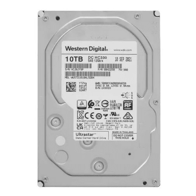 HIKVISION - Disco Duro 3.5" 10TB  / 7200 RPM / SAS / Alto Rendimiento / Recomendado para DS-A82024D