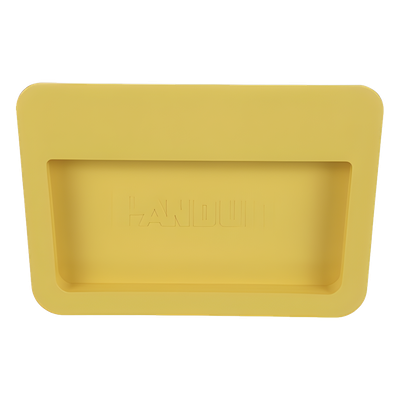 PANDUIT - Tapa Final para Canaleta / 6x4 / Instalación a Presión / Radio de Curvatura 50.8 mm / PVC Rígido y ABS / Amarillo