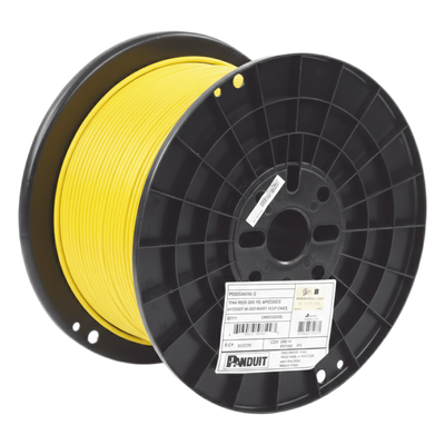 PANDUIT - Bobina de Cable UTP Cat6A / 23 AWG / CMR Riser / 305 m (1000 pies) / 6.2 mm Diámetro / 650 MHz / 10GBase-T