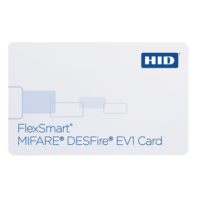 HID - Tarjeta de proximidad / MIFARE Classic 13.56 MHz / 1 KB EEPROM / Lectura hasta 4' (10 cm) / PVC brillante / 2.125' x 3.375'