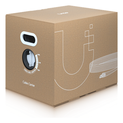 UBIQUITI - Cable Ethernet Industrial / Cat5e STP / 24 AWG Cobre Sólido / 305 m (1000 ft) / Doble Blindaje / Protección ESD y UV