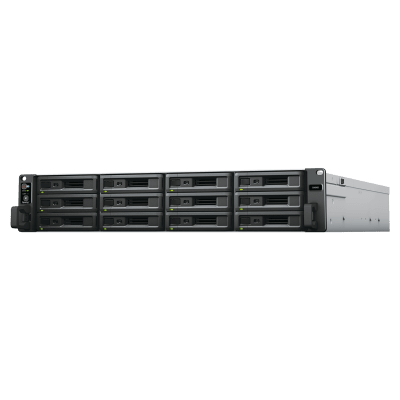 SYNOLOGY - Servidor de Almacenamiento Synology SA6400 | 12 Bahías | Escalable hasta 108 Bahías | AMD EPYC 7272 | 32 GB DDR4 ECC | 10GbE RJ-45 | RAID F1, 0, 1, 5, 6, 10.