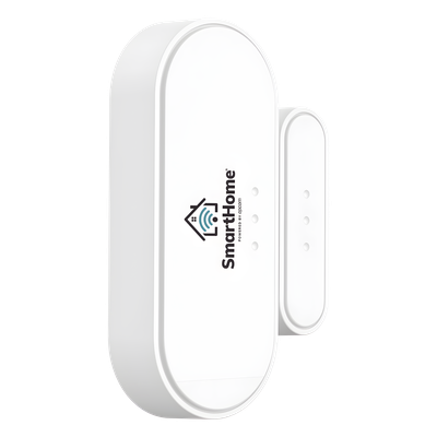 SMARTHOME BY EPCOM - Sensor de Contacto Magnético / ZigBee 3.0 / Gap 35 mm / Batería CR1632 Dual / Instalación Adhesiva / -10 °C a 55 °C