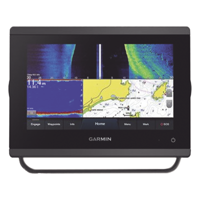 GARMIN - Plotter de Navegación GPS / Pantalla Táctil WSVGA 7" / Resolución 1024x600 / GPS/GLONASS/Galileo 10 Hz / Sonda CHIRP Integrada / NMEA 2000/0183 / Wi-Fi y Bluetooth