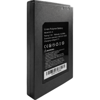 EPCOM - Batería Li-ion 7.6V para tester de Video | Compatible con TPTURBO8K y TPTURBO8KPLUS | 7800mAh 59.28Wh | Voltaje de Carga 8.7V | Dimensiones 122x74x14 mm (4.8x2.91x0.55 in) | Peso 260 g (0.57 lb) | Estándar GB31241-2022