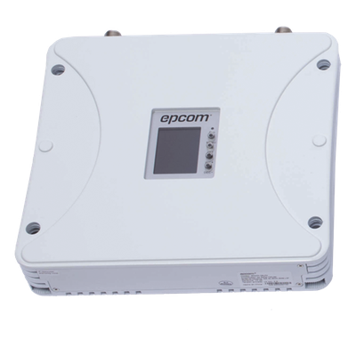 EPCOM - Amplificador Celular / 5 Bandas 700-2600 MHz / Ganancia 70 dB / 1200 m² / Salida 20 dBm / Multiusuario