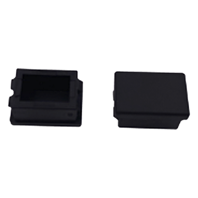 LINKEDPRO BY EPCOM - Inserto Ciego para Placas Acopladoras / Compatible SC LC APC PC/UPC / Bolsa 100 Pcs / Color Negro