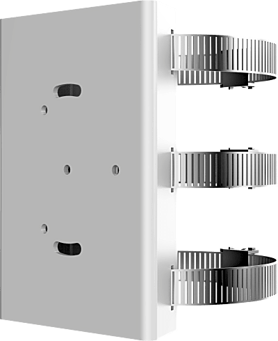 HIKVISION - Soporte de Poste/Acero Anticorrosivo/Compatible con Cámaras iDS-TCM403
