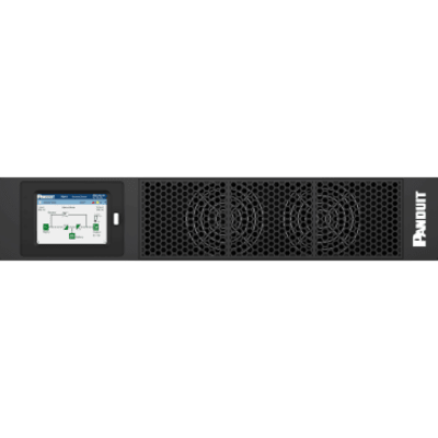 PANDUIT - UPS Online Doble Conversión / 10000 VA / 10000 W / 208/240 Vca / Baterías LiFePO4 / 4 UR / Onda Senoidal Pura / 2 Tomas NEMA L6-30R