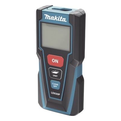 MAKITA - Medidor Láser de Distancia / Rango 0.2 a 30 m (0.7 a 98.4 ft) / Precisión 2 mm / IP54 / Clase 2 / 5,000 Mediciones